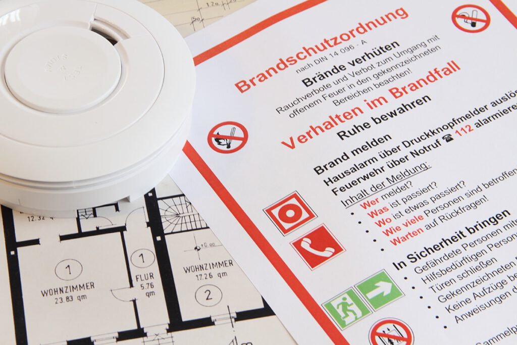 Brandschutzunterlagen